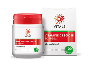 Vitals Vitamine D3 3000ie Softgels 100SG