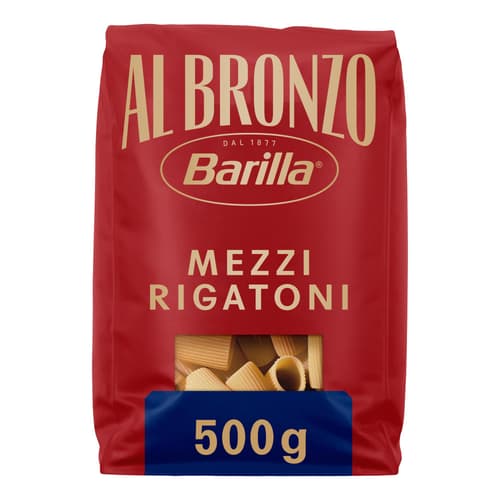 Barilla Al Bronzo Mezzi Rigatoni