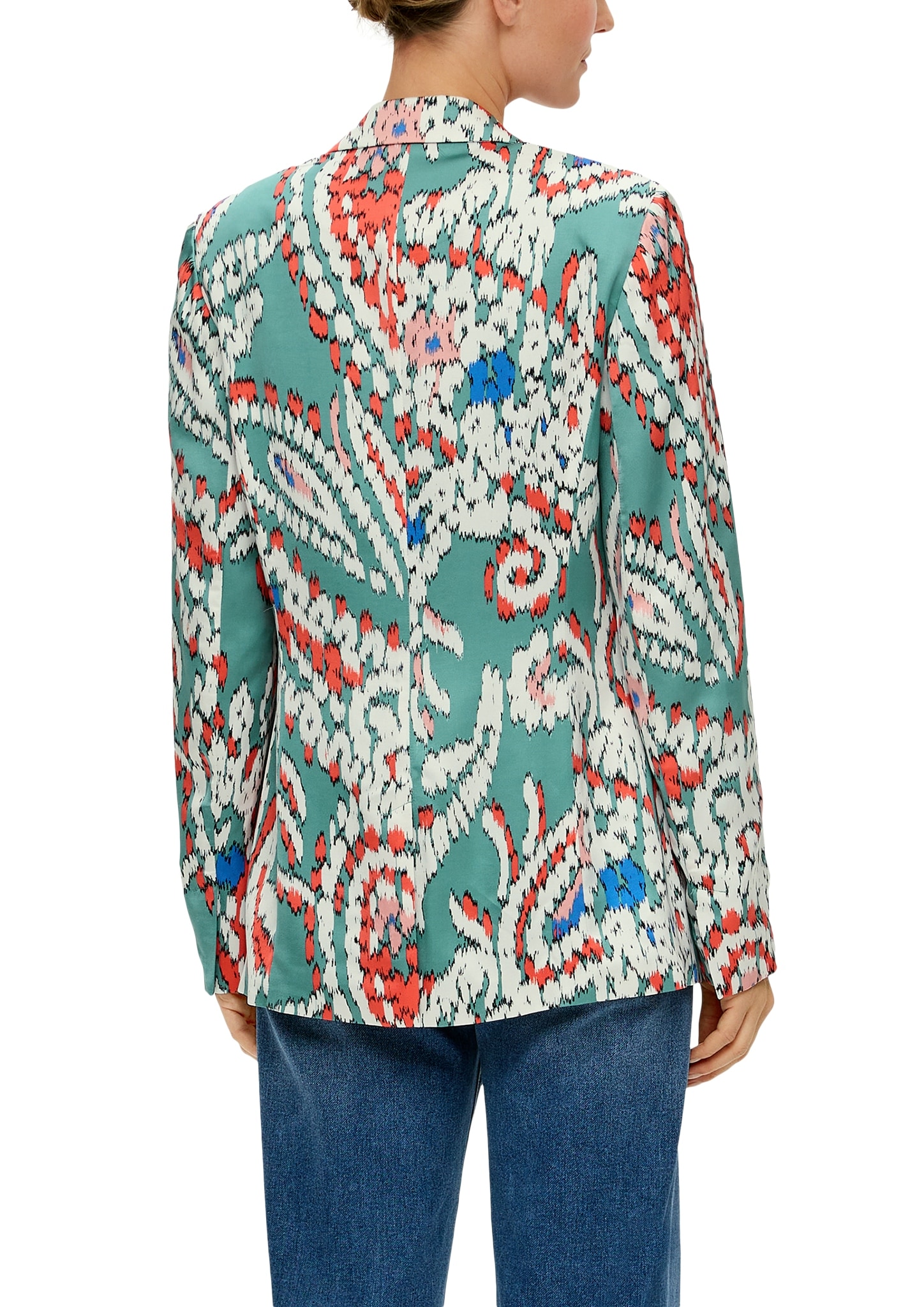 s.Oliver Blusenblazer , mit All-Over Print