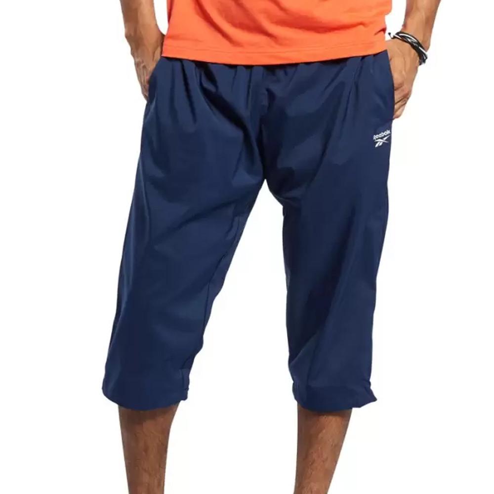 Reebok Pantacourt Marine Homme Reebok