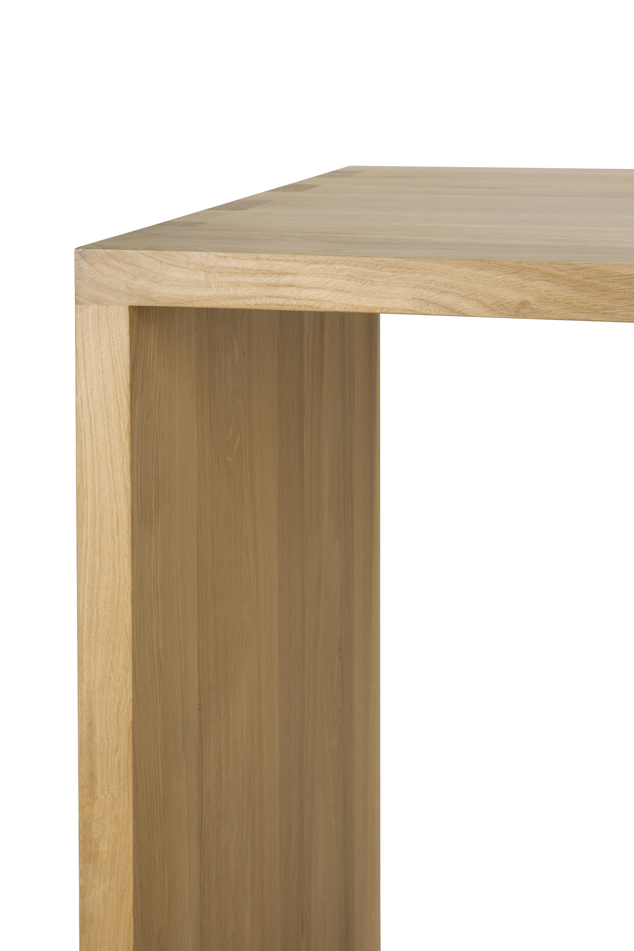 U desk - 140x70 - eiken