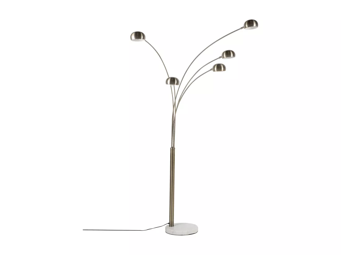 Lampadaire FLINDERS Réglable Métal Doré