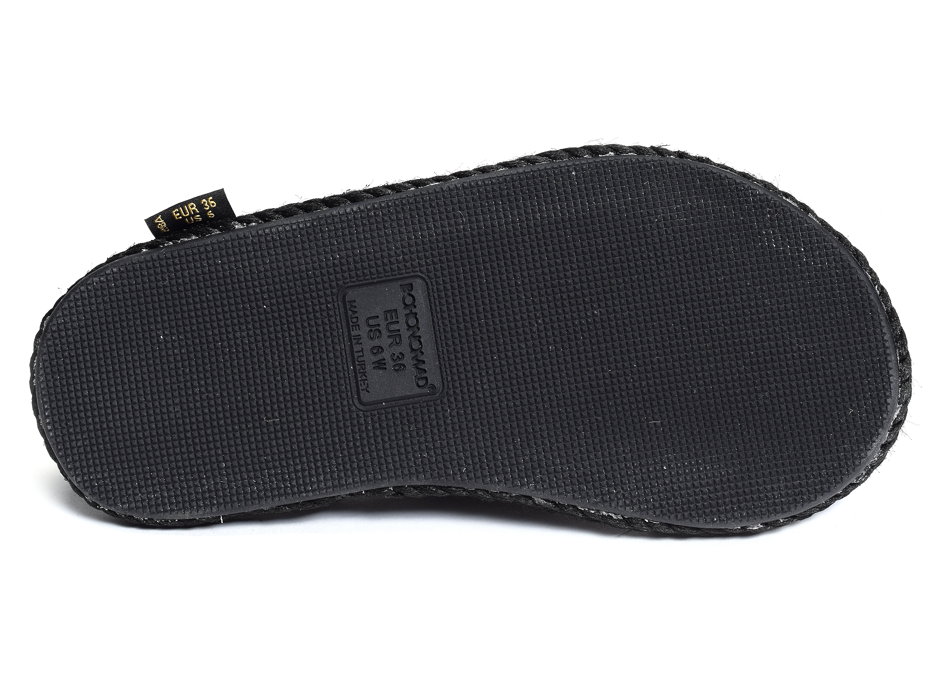 Bodrum sandals noir