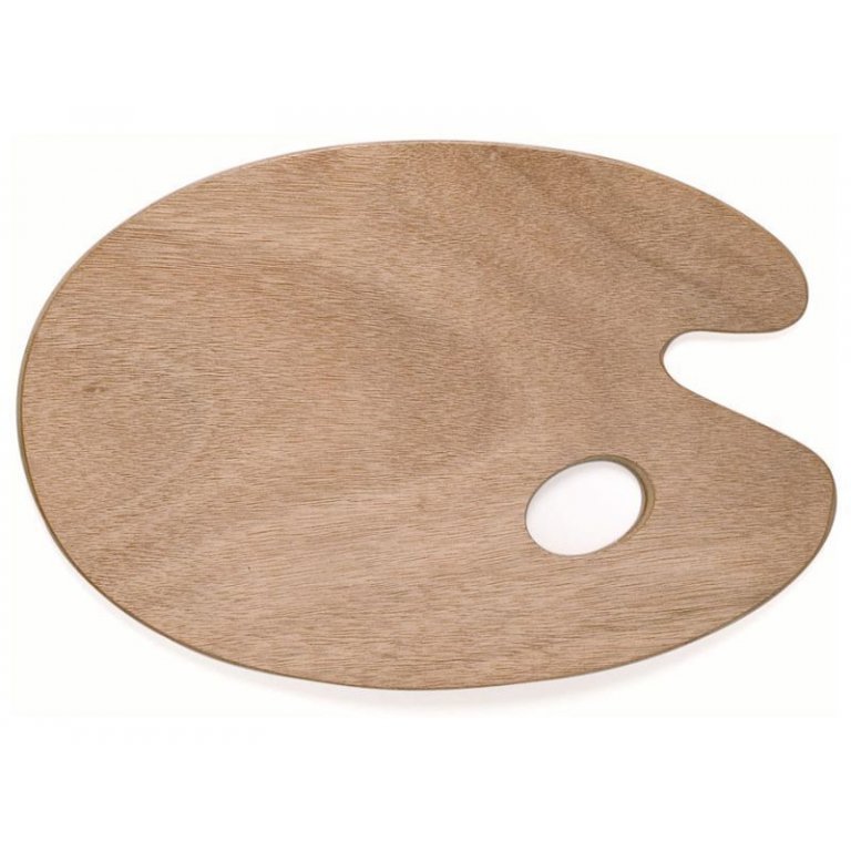 Holzpalette mit Griffloch