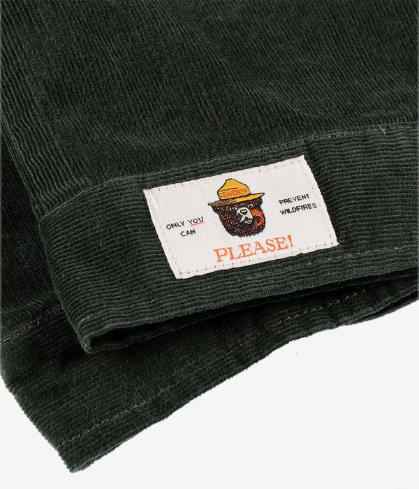 Element x Smokey Bear Parker Cord Jacke (deep forest)