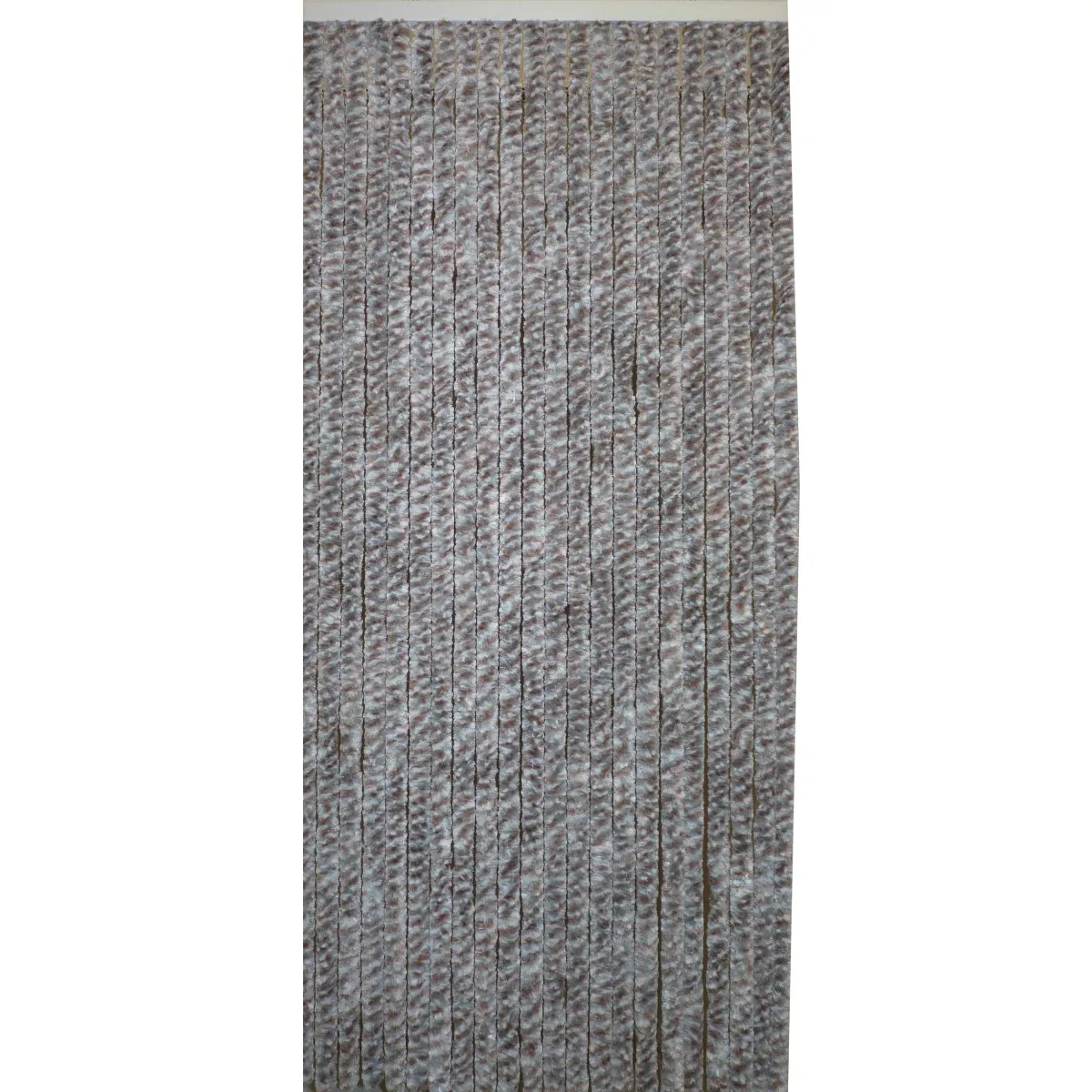 Morel Rideau de porte Fibres Synthétiques - Chiné Brun/Bleu/Blanc