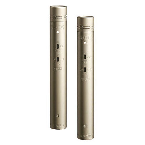 RØDE NT55 matched pair condensator studio microfoon