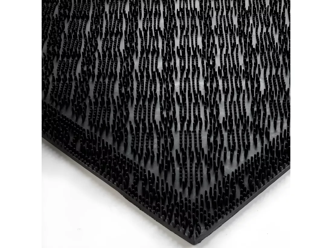 Tapis Rectangle à grattoir en PVC 