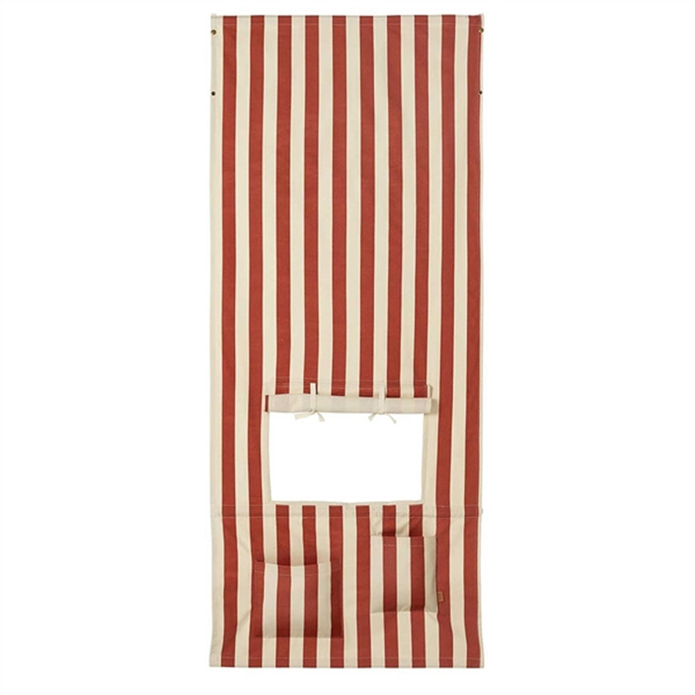 Ferm Living Kids Kiosk Dark Brick/Offwhite → Luksusbaby.dk