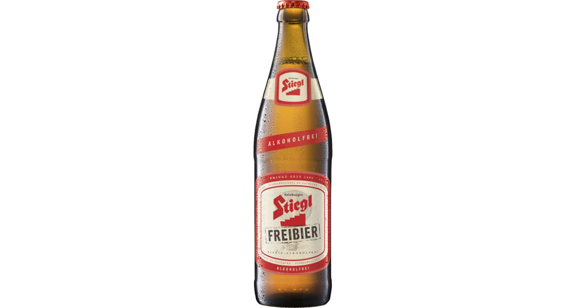 Stiegl Freibier alkoholfrei 0,5 Liter (Mehrweg)
