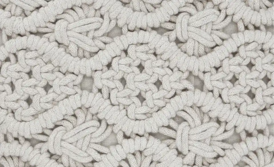 como Dekokissen Macrame-Optik