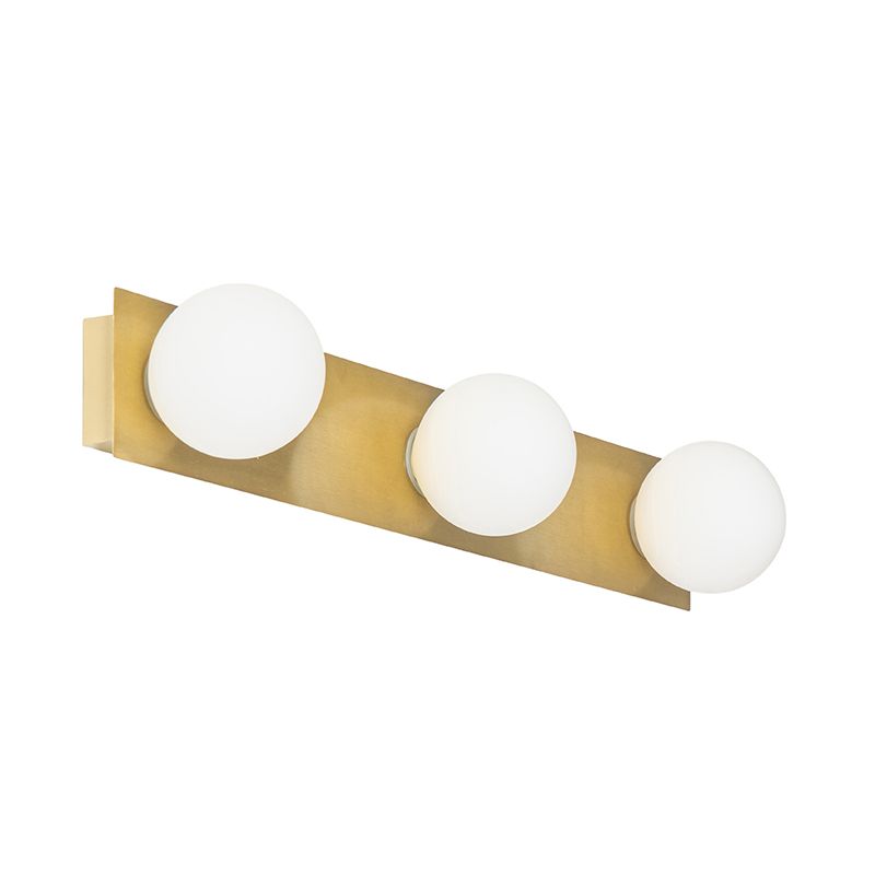 Moderne wandlamp goud 48 cm IP44 3-lichts - Cederic