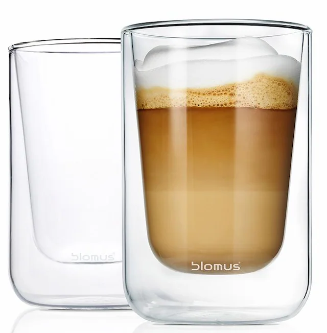 BLOMUS Thermoglas »NERO« Doppelwandig,  Inhalt 250 ml, 2-teilig