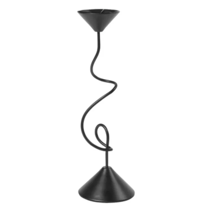 Broste Copenhagen Bougeoir Selma | Noir