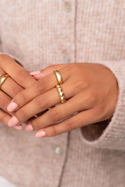 Bold ring met bubbel