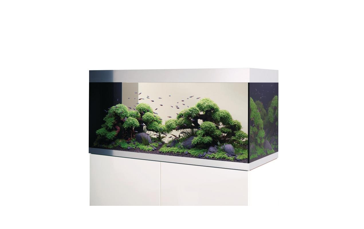 Aquarienkombination HighLine 300 Raumteiler, Weiss, 302 l<br>HighLine-Raumteiler-Aquarien aus Optiwhite-Glas