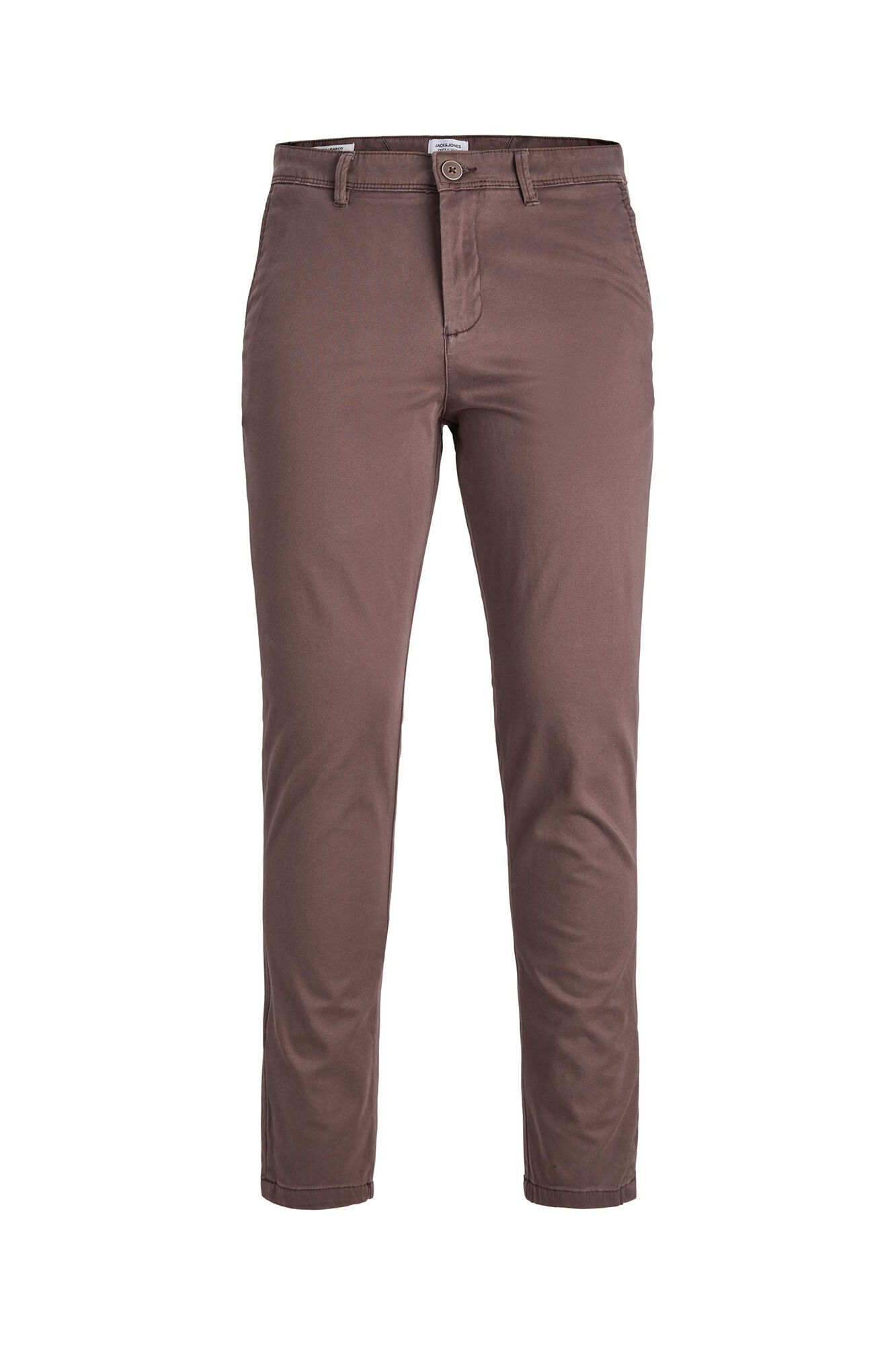 Calças chino de corte justo