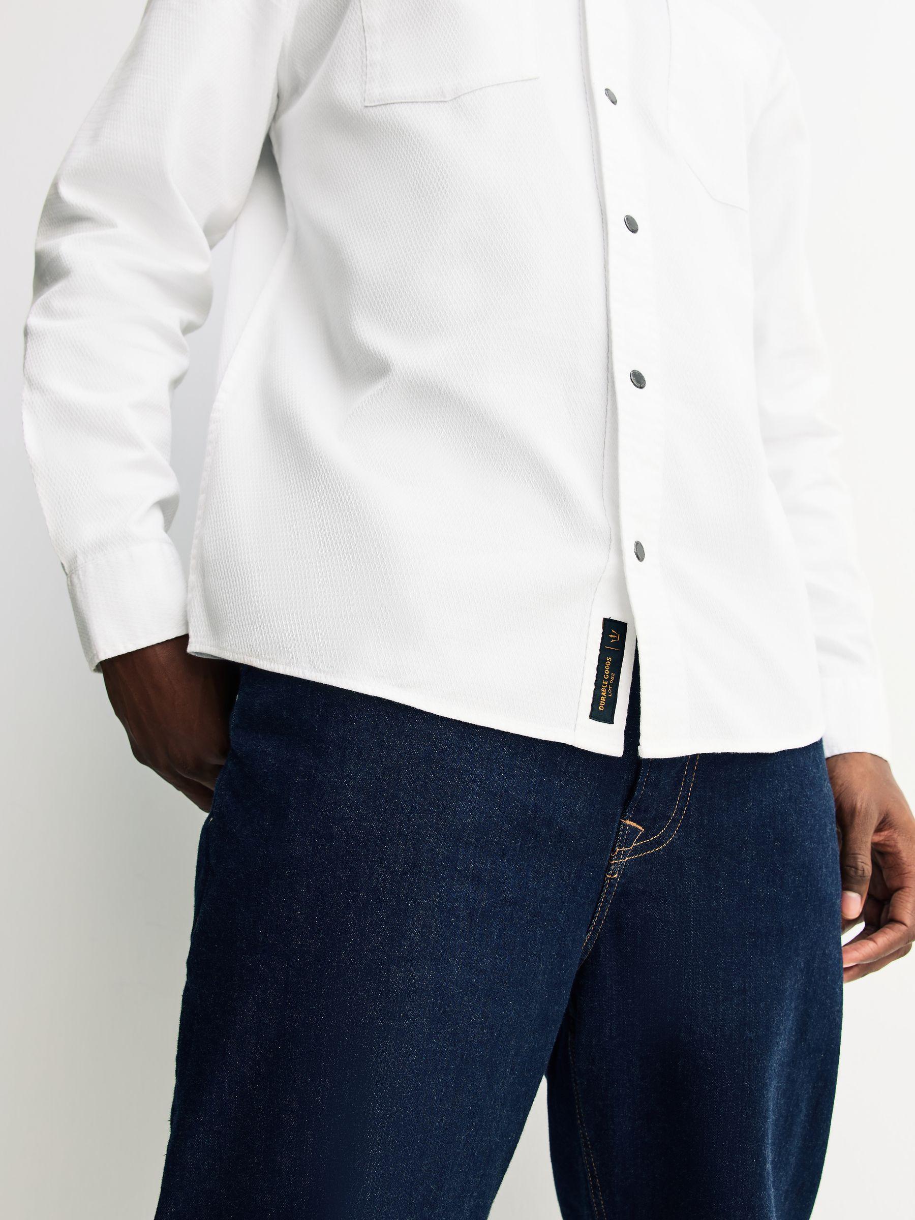 Wit - Twin Pocket Western Style Long Sleeve Shirt