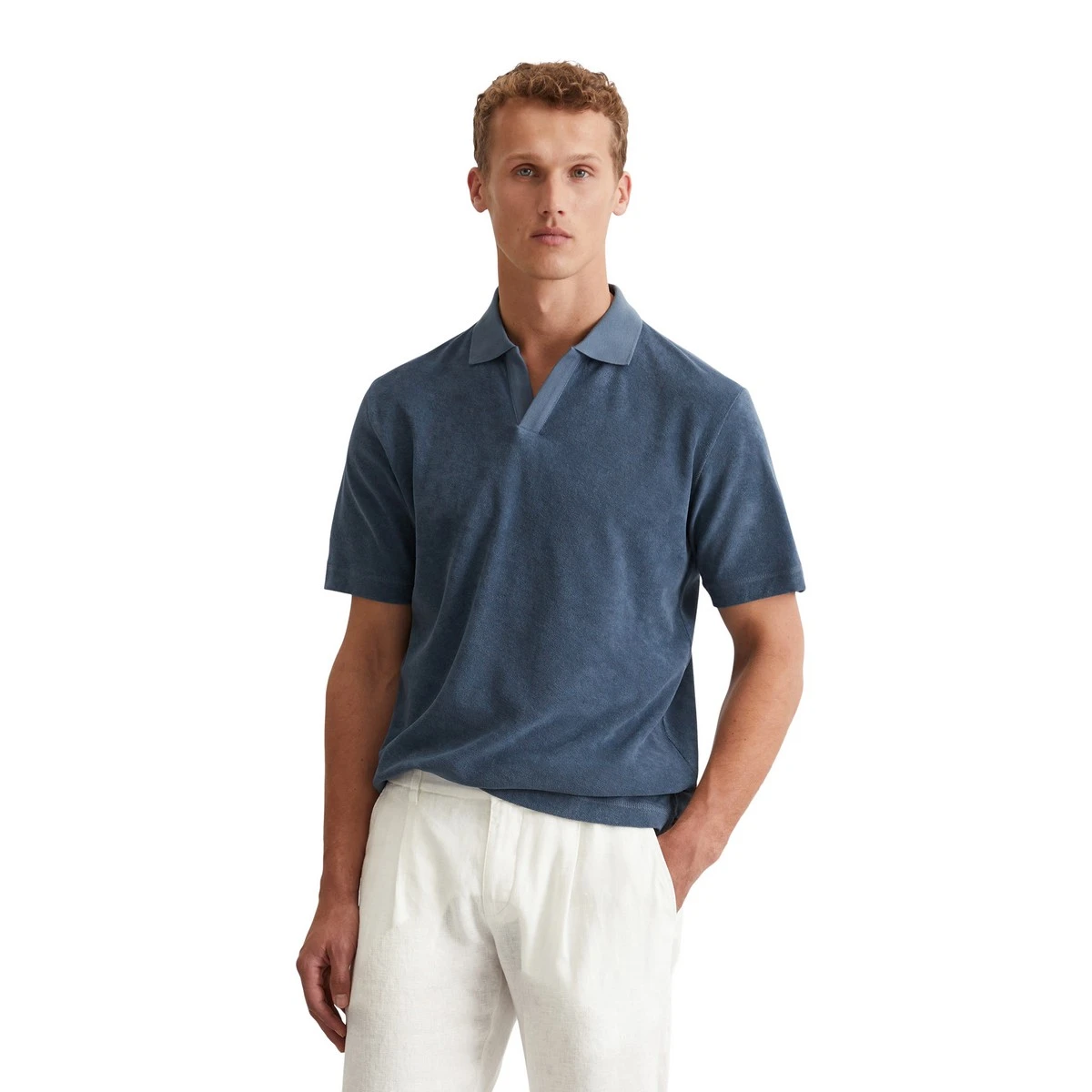 Heren Polo 420062 Dorian Zip