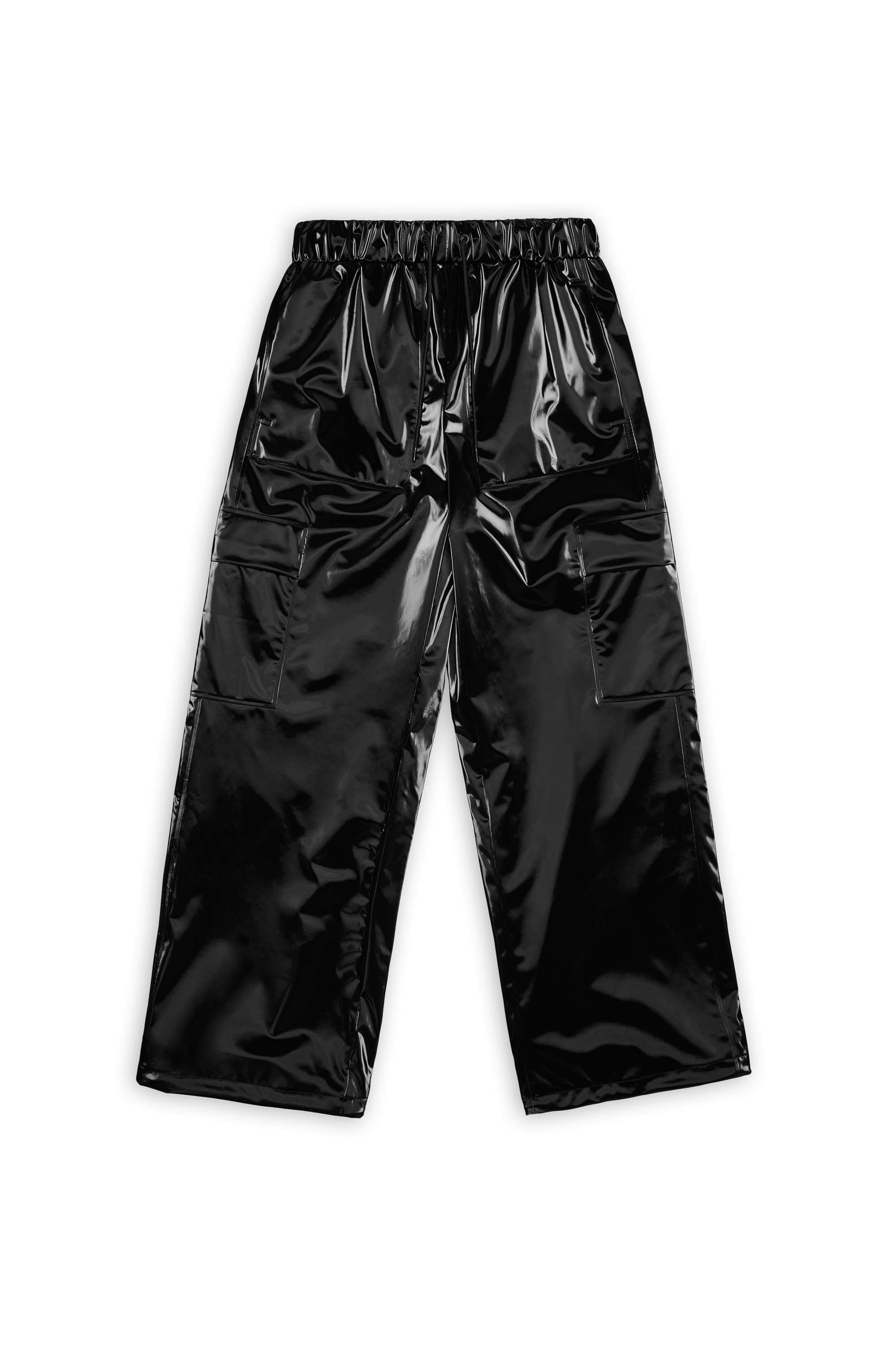 RAINS Pantalon cargo Cargo Rain Pants Wide W3 Noir