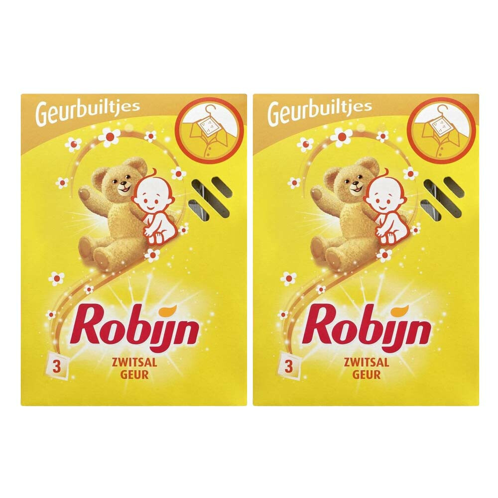 2x Robijn Geurbuiltjes Zwitsal3 stuks