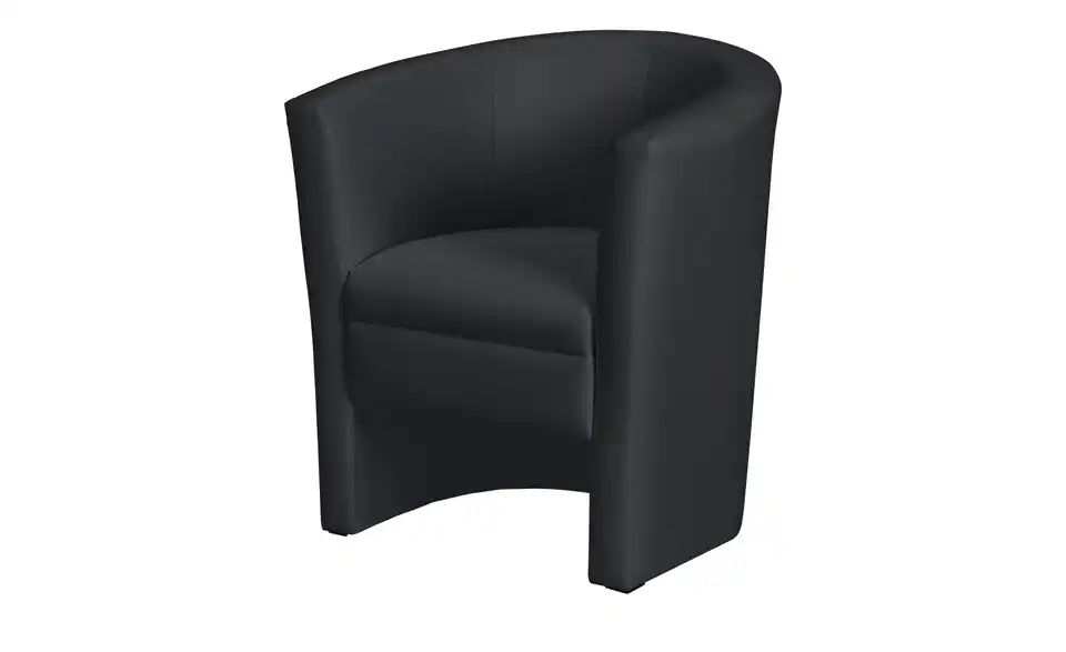 Cocktailsessel schwarz Bob