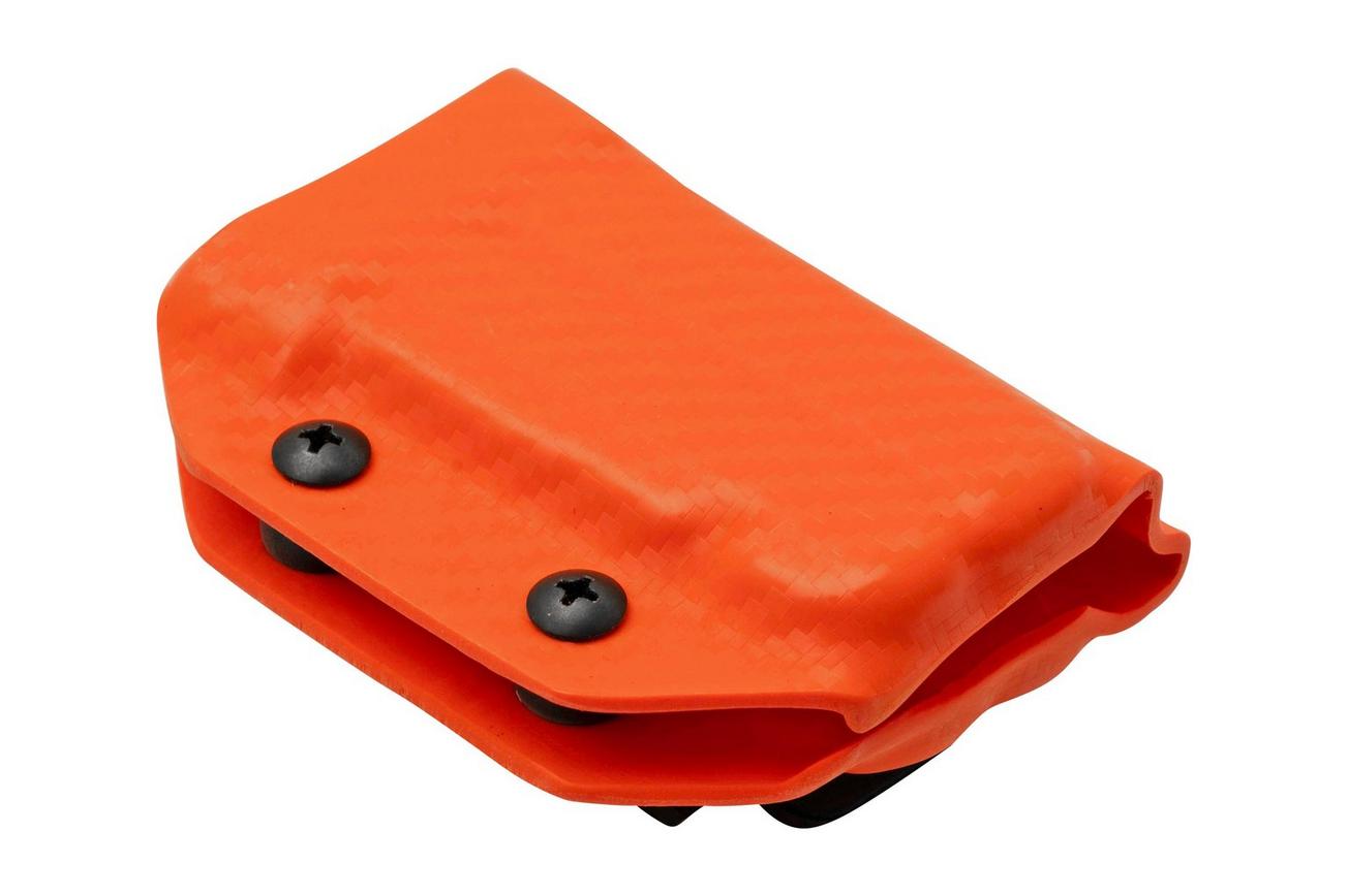 Clip And Carry Kydex Sheath Leatherman Surge, Carbon Fiber Orange LSURGE-CF-ORNG riemholster