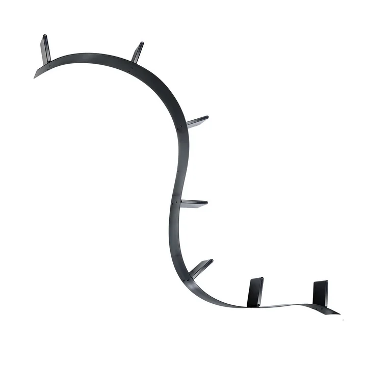 Kartell - Bookworm, kurzes Regal (09 / schwarz)