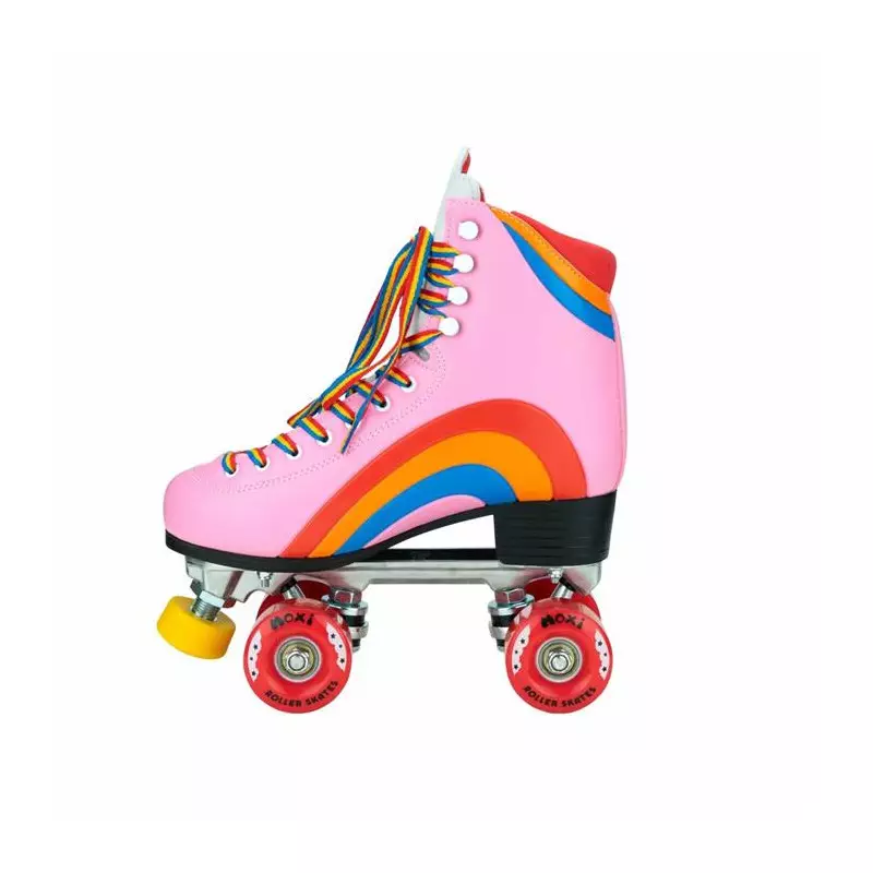 Roller quad MOXI ROLLERSKATES Rainbow Rider Pink