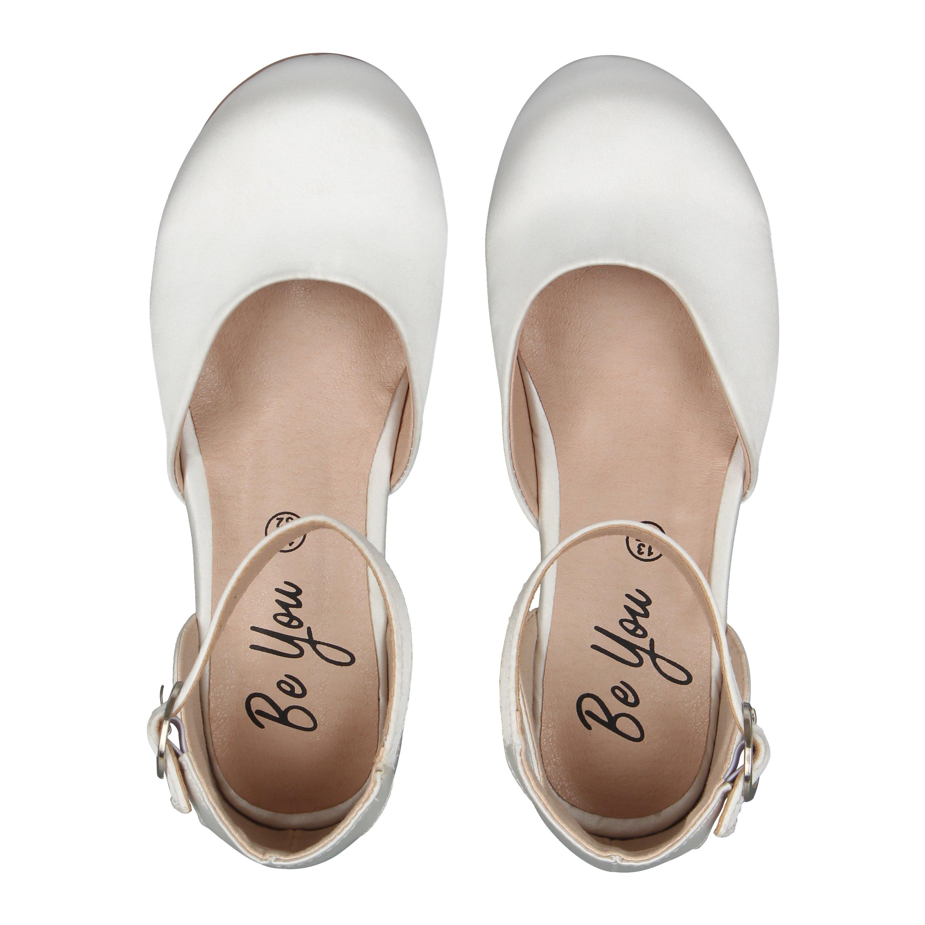 Be You Girls Satin Heel Sandal