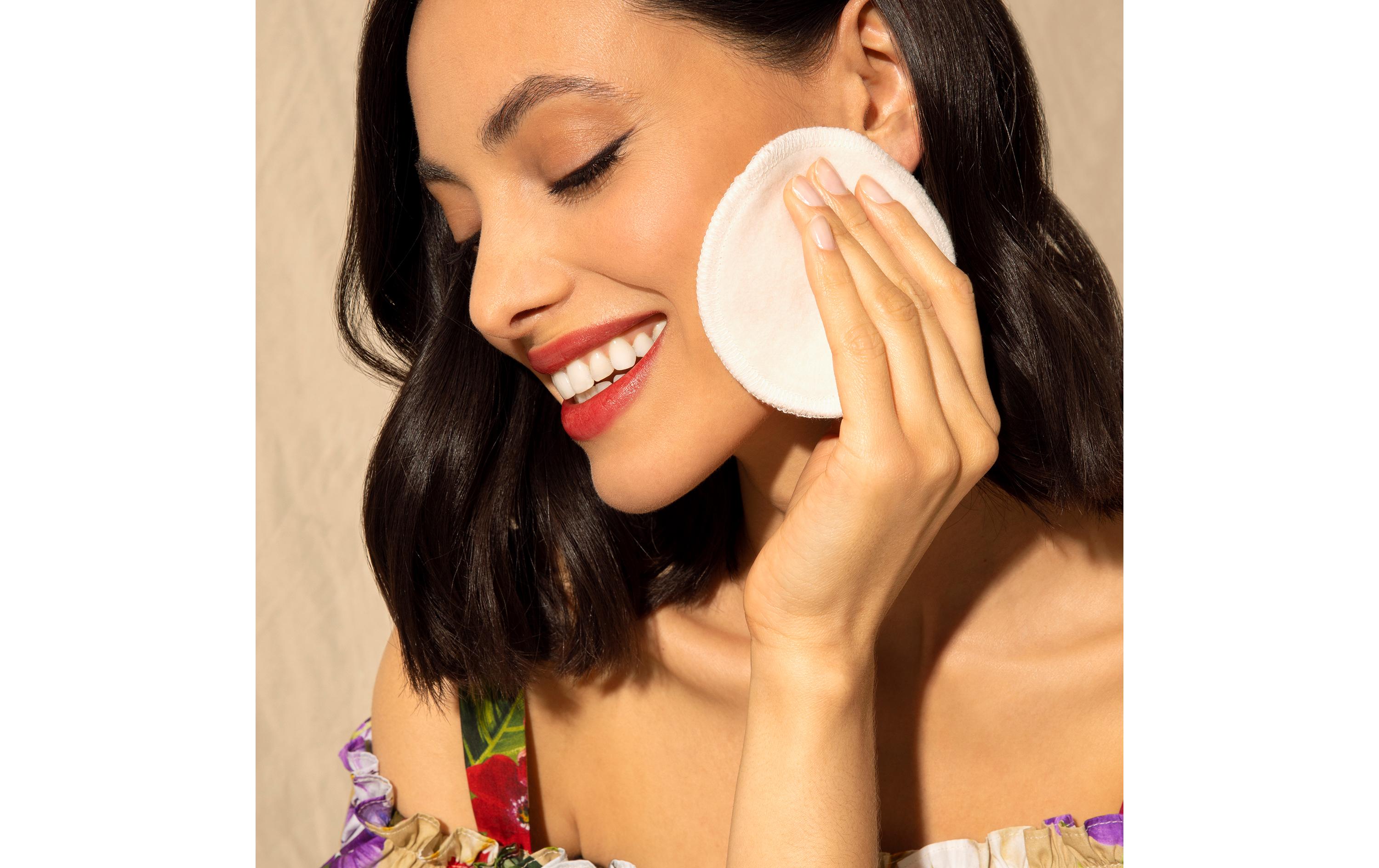 Gesichtsreinigungspads Purezza 4 StückNatürliche, wiederverwendbare Cleansing Pads