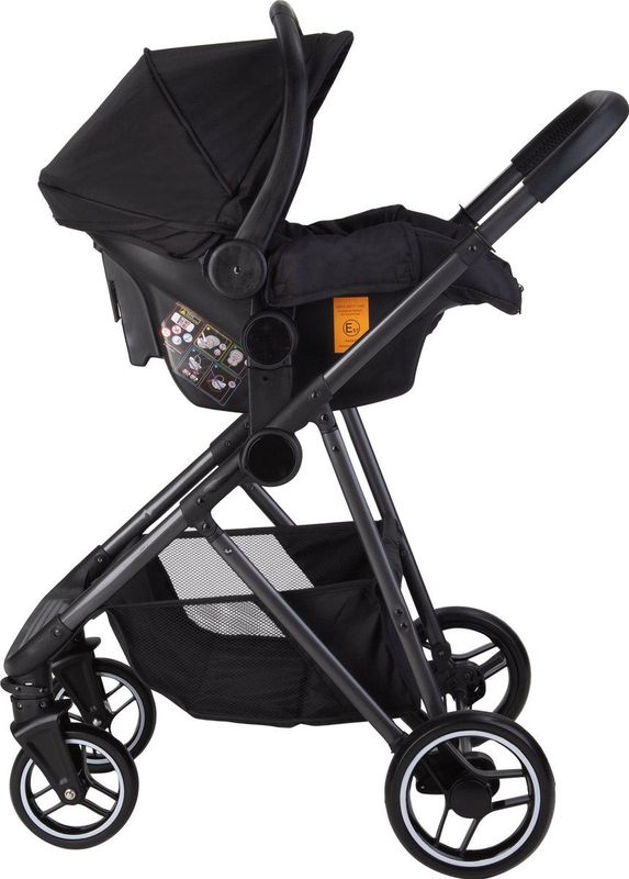 X Adventure - Rover - Kinderwagen - Zwart - 3 in 1 Inclusief Autostoel