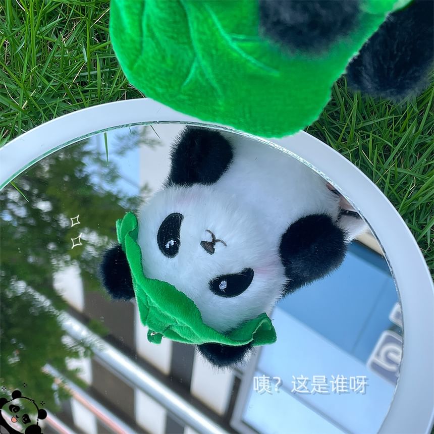 Klasse 302 - Panda Chenille tashanger sleutelhanger