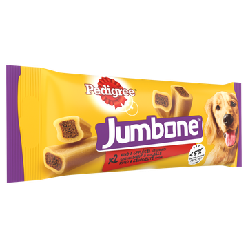 Pedigree Jumbone Medium Kauwstaaf - Rund & Gevogelte - Hondensnack - 2 Stuks