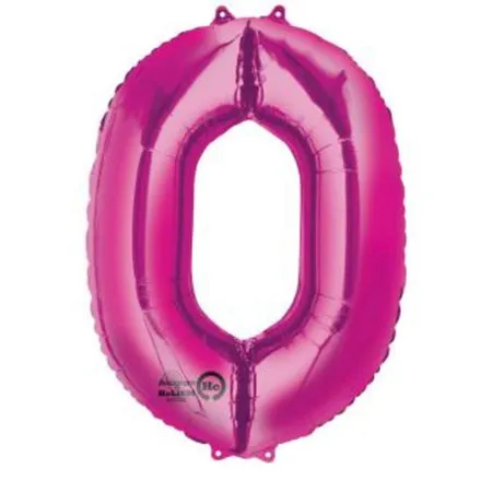 amscan SuperShape 0 pink Folienballon 66 x 88 cm
