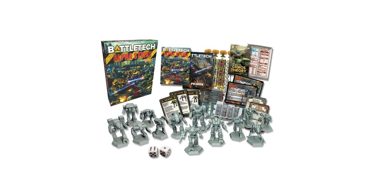 European Player NetworkBattleTech: Alpha Strike Box Set Bordspel  (Engels, 1 - 2 spelers, 120 minuten, Vanaf 12 jaar)