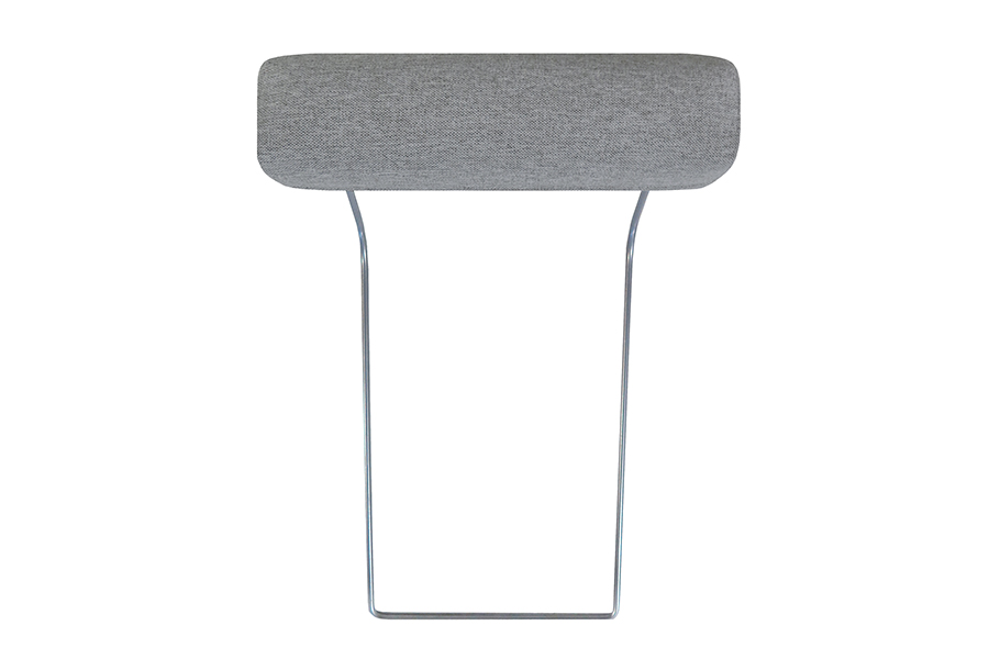 Hedda nakkestøtte Tekstil Inari 3 Grey