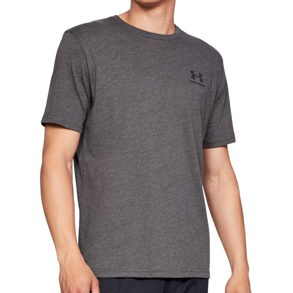 Under Armour T-shirt Gris Homme Under Armour Left Chest
