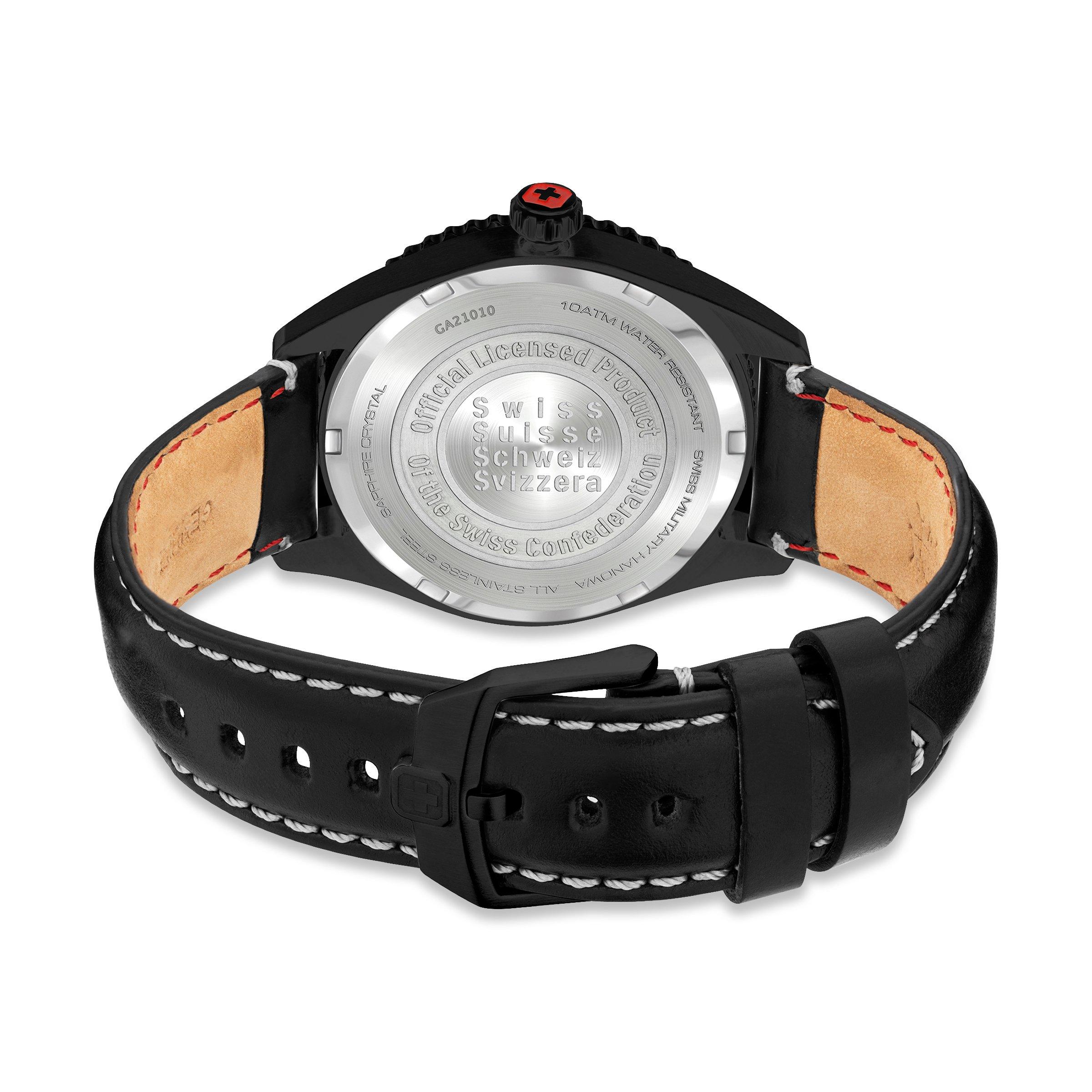 Swiss Military Hanowa Afterburn Stainless Steel Sports Analogue Quartz Watch