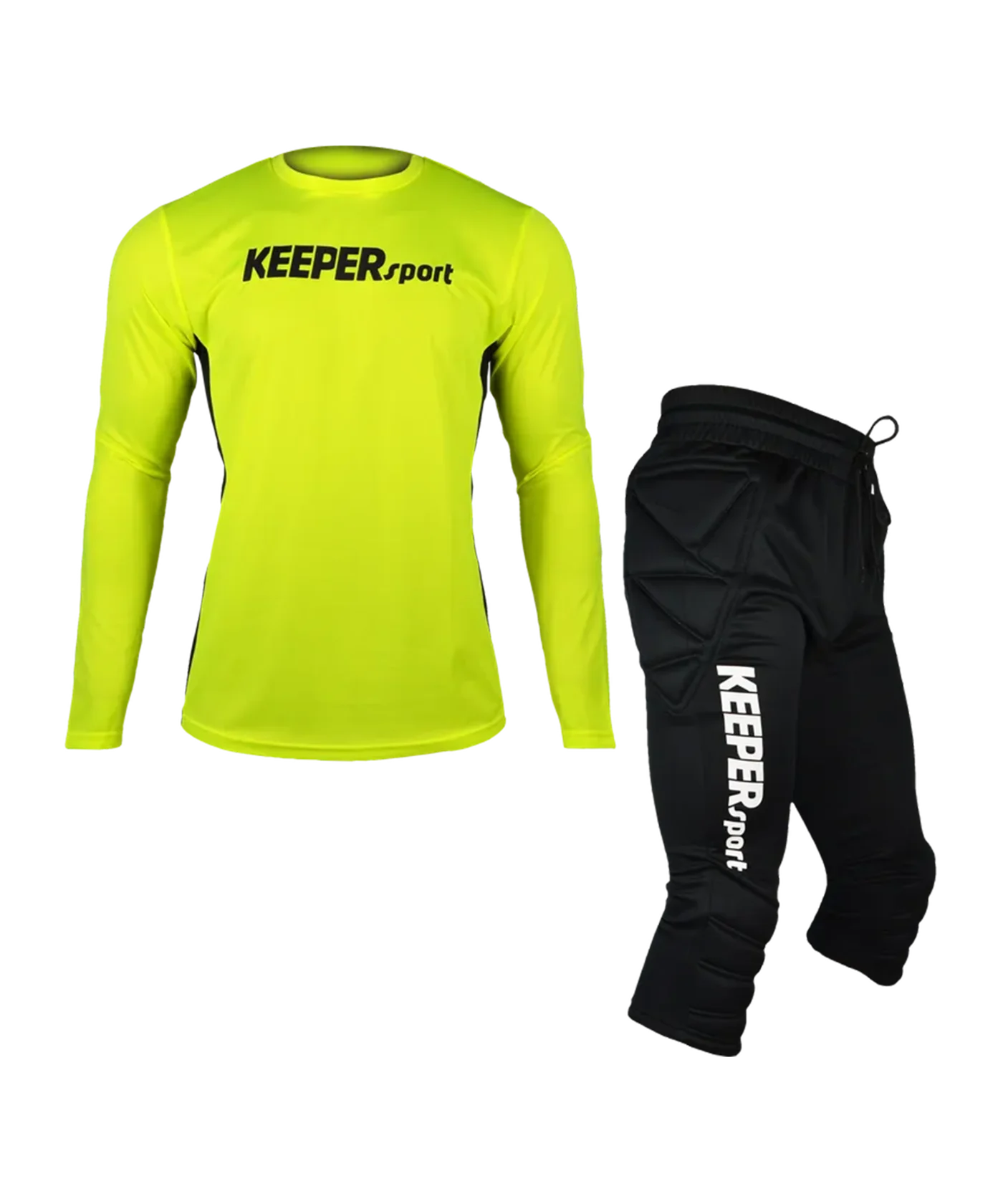 KEEPERsport Torwarttrikot Set langarm Gelb F906