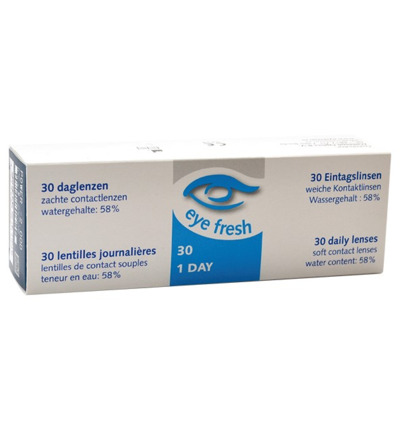 Eye Fresh Daglenzen -1.25 (1 x 30 stuks)