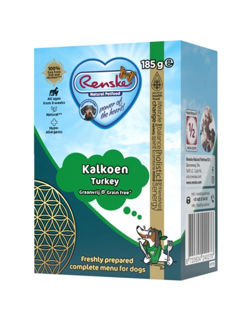 Renske Vers Graanvrij - Tetrapack 185 g - Hondenvoer