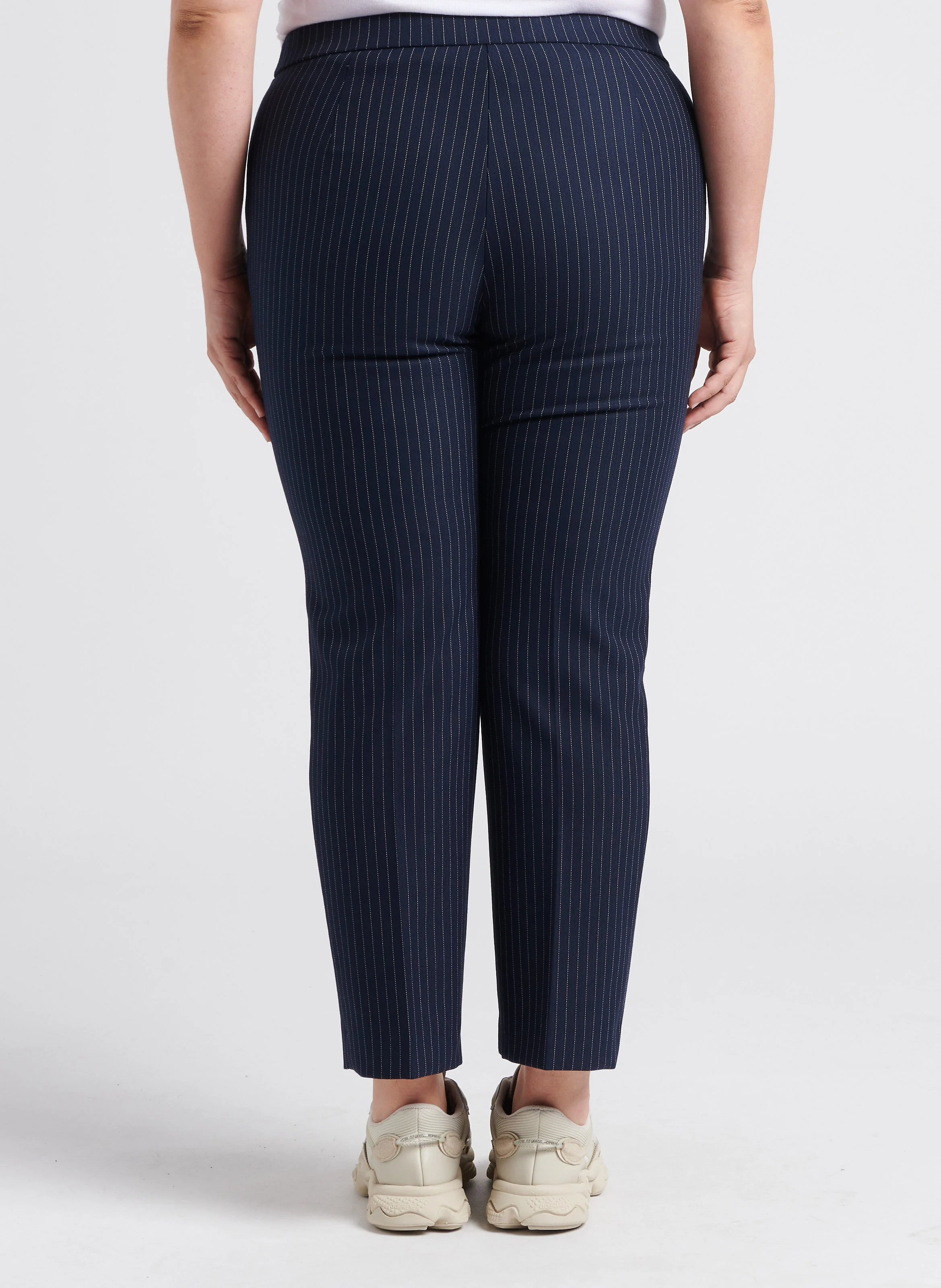 RADAR - Pantalon droit à motif | Bleu