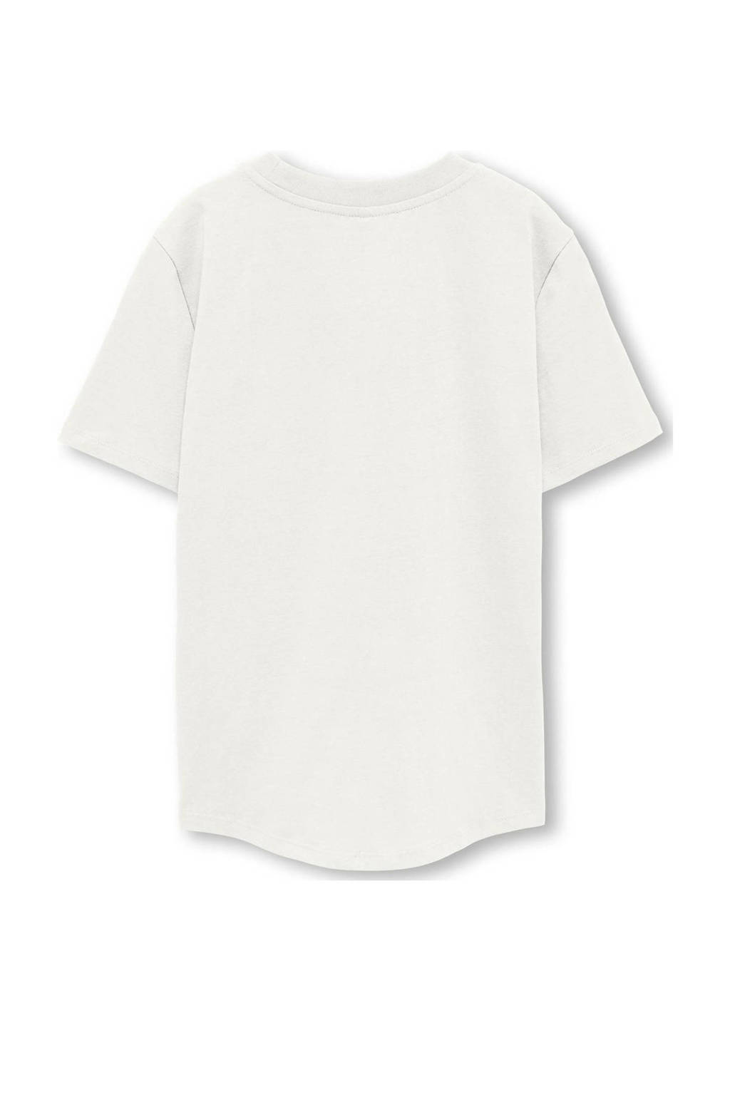 ONLY T-shirt KOBNICK met tekst