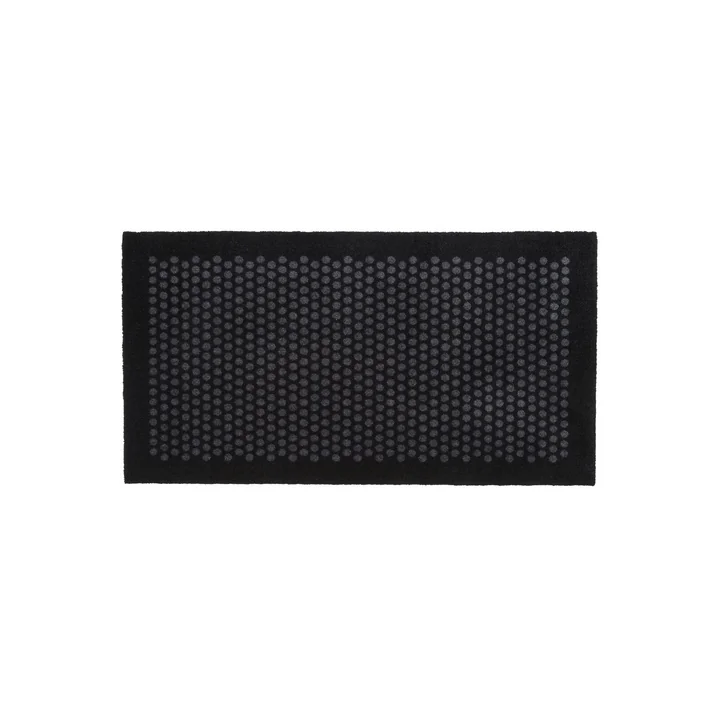 tica copenhagen - Dot Fussmatte 67 x 120 cm, schwarz / grau