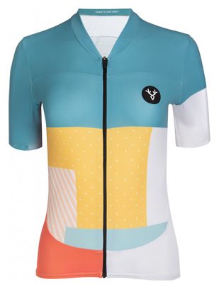 Maillot Manches Courtes Femme LeBram Portet Pelforth Coupe Ajustée