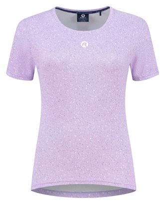 Maillot Manches Courtes Rogelli Sparkle Violet Femme
