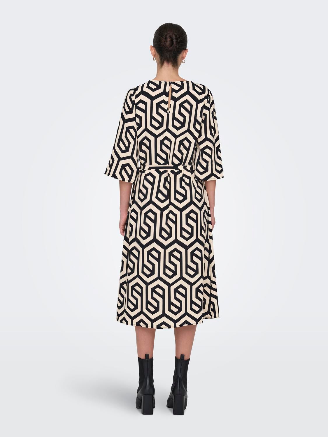 JDYSEFA Midikleid Eggnog
