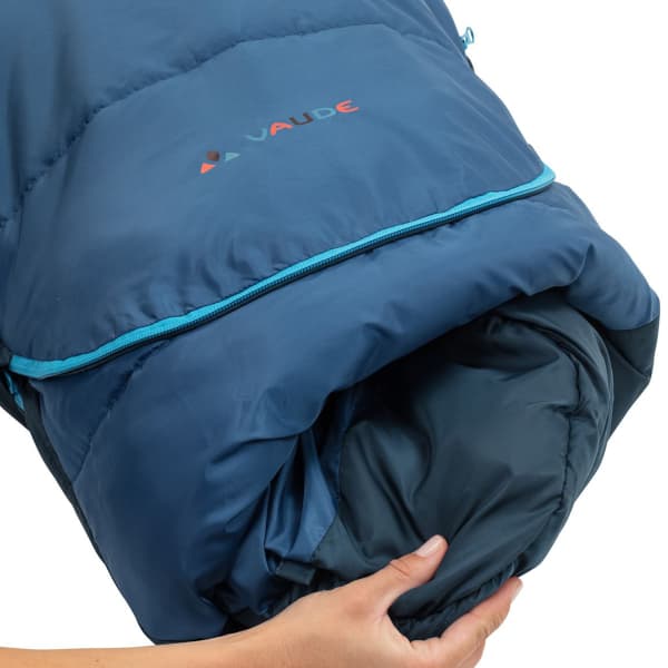 Sac de couchage VAUDE KOBEL ADJUST 500 II SYN BALTIC SEA
