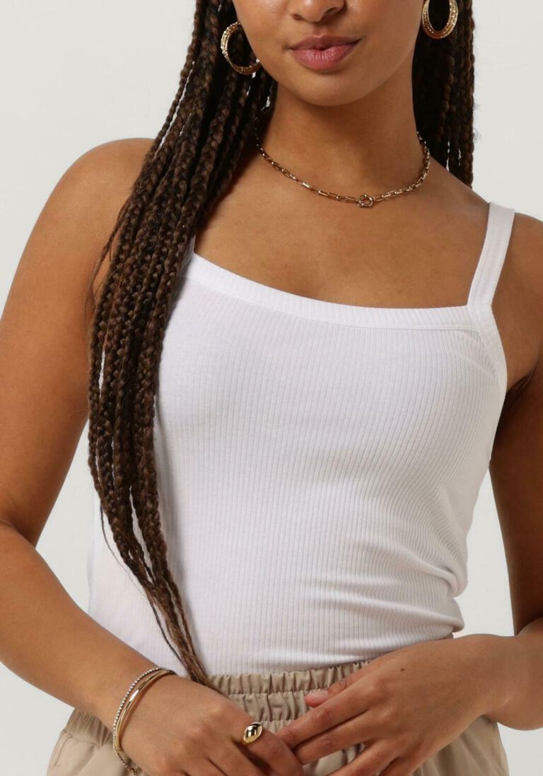 SELECTED FEMME witte selected femme top slfcelica anna strap tank top
